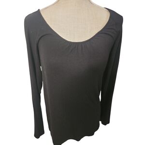 INC Elegant Black Women's Top Size Medium
